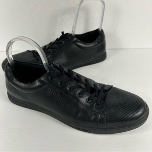 Kenneth Cole Reaction Black Textured Men’s Sneakers Size 10.5